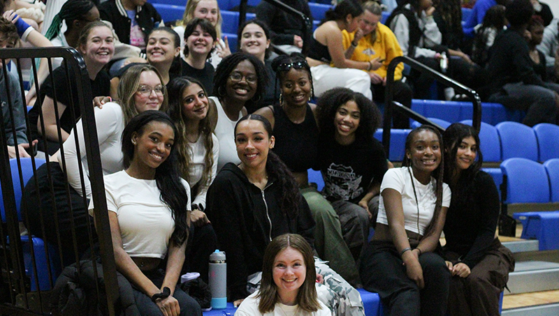 Members of the University’s Monsoon Dance Crew.