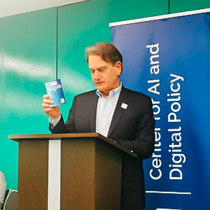CAIDP Executive Director Marc Rotenberg delivering closing remarks