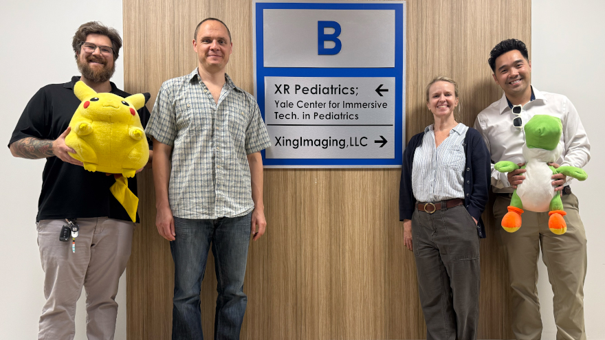 Dr. Boduliev visits a laboratory as part of his BridgeUSA scholar experience