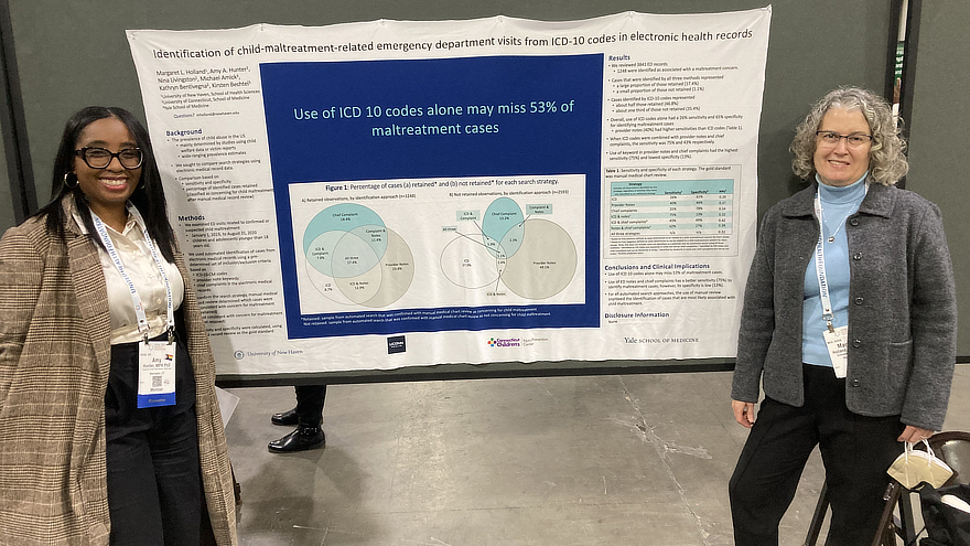 Maggie Holland presenting