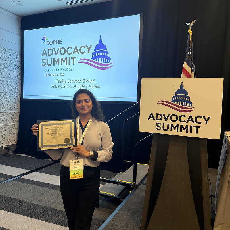 Reyusha Chalise ’26 MPH