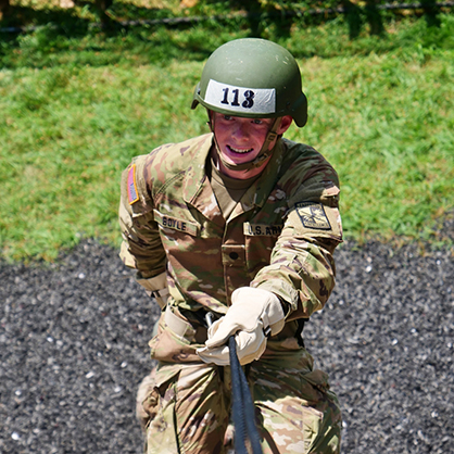 Day 7: Introduction to rappelling.