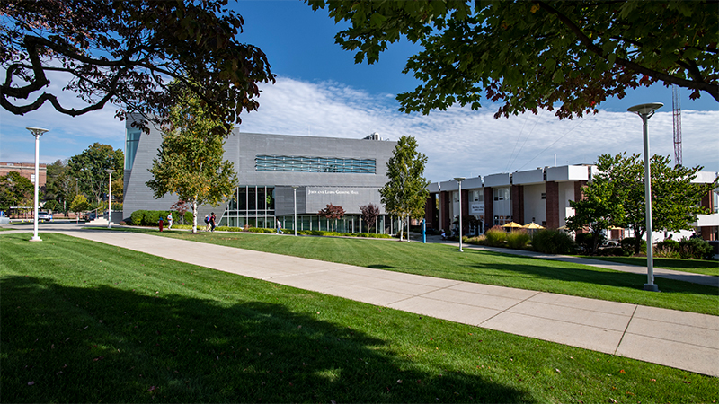 Gehring Hall, home to the University of New Haven's Henry C. Lee College of Criminal Justice and Forensic Sciences. 