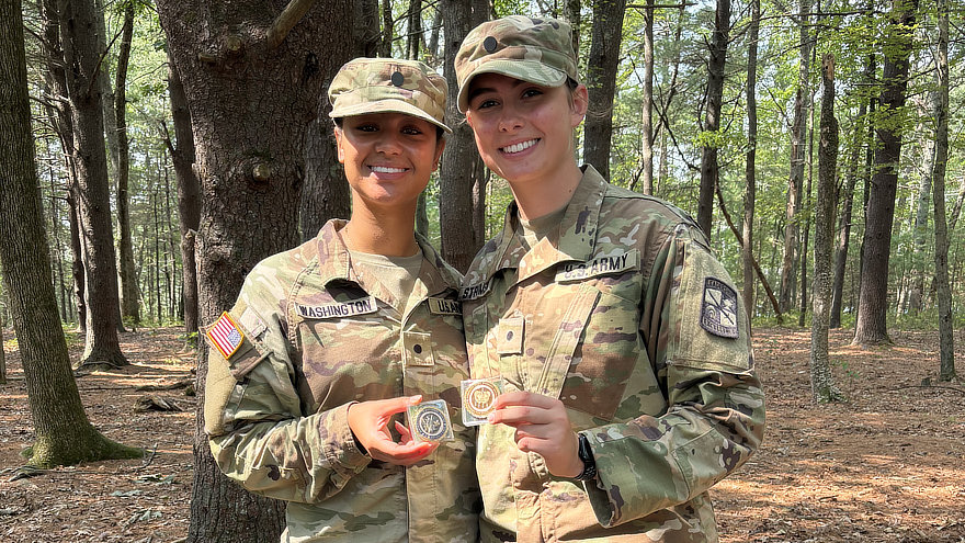 Cadets Washington and Stromski