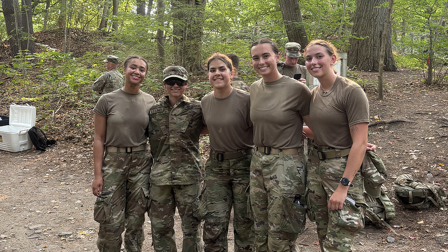 Cadets Washington, Belluscio, De Los Santos, Stromski, and Papa