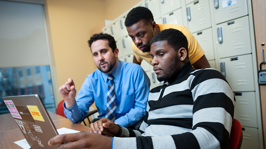 Students learn how to turn classroom experience into career readiness with guidance from the Career Development Center team