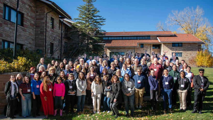 Jeffrey Hunt presents the University’s LA mentor model at the International Learning Assistant Conference