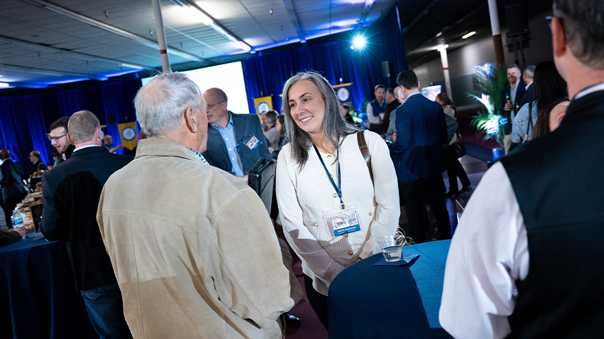 Industry and community partners gather for a preview of the University’s new Center for Innovation and Applied Technology