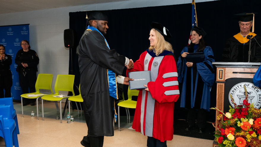 The partnership between the University of New Haven and the Yale Prison Education Initiative continues to open doors for students committed to reshaping their futures