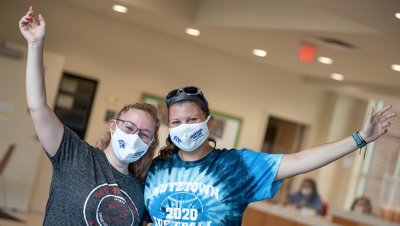 Students in masks