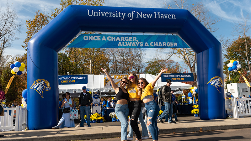 Chargers celebrate at Homecoming