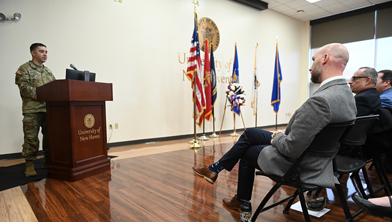 Jon Ramirez ’24 shares his story with the University community.