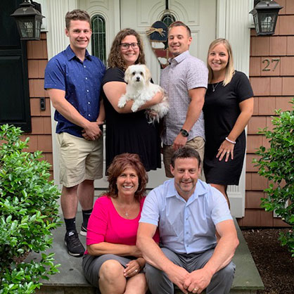 Image of Ron Quagliani and family.