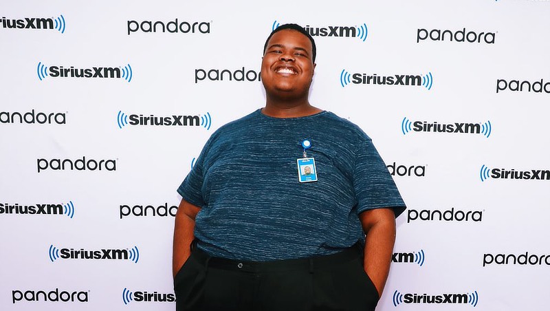 Khaaliq Crowder ’21 at SiriusXM.