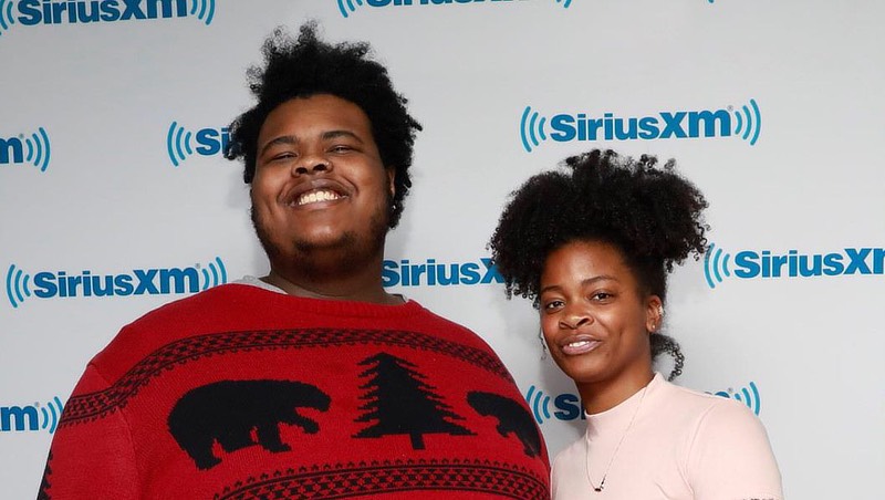 Khaaliq Crowder ’21 and singer-songwriter Ari Lennox. 