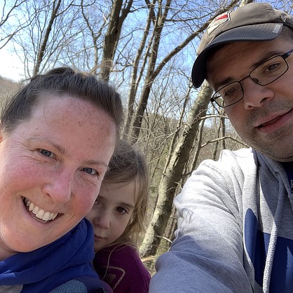 Paige Bartels and her family.