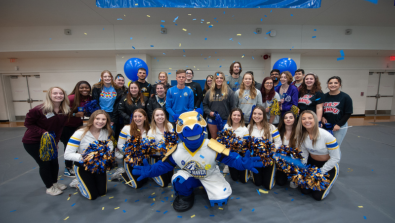 Members of the University community at the celebration.