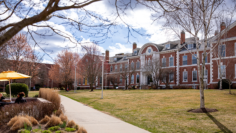 Maxcy Hall at the University of New Haven. 