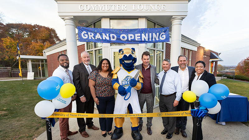 Ribbon Cutting for University of New Haven's new Undergraduate Commuter Lounge