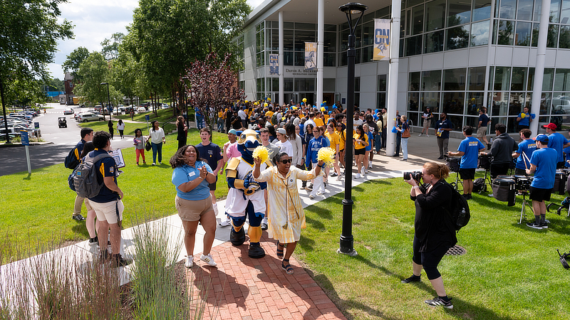 The Class of 2028 marches into Convocation