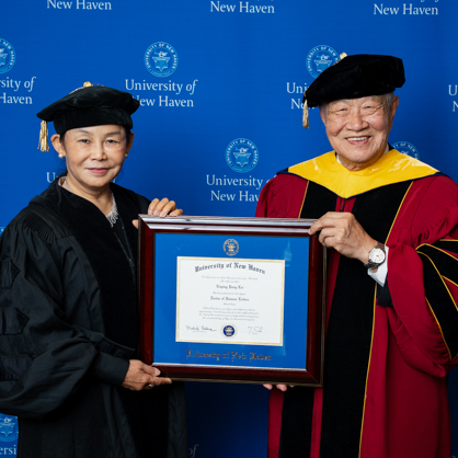 Xiaping Jiang Lee and Dr. Henry C. Lee