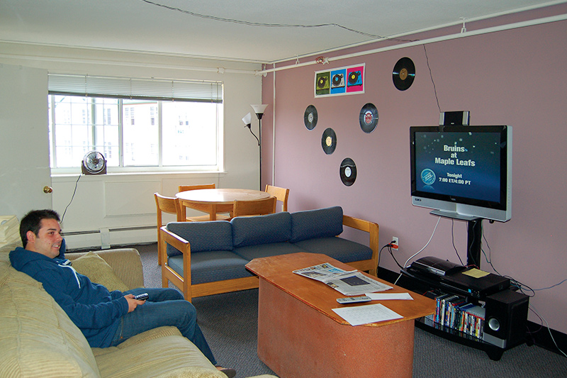 Sheffield Hall living room