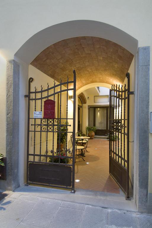Accademia Residence entrance gate